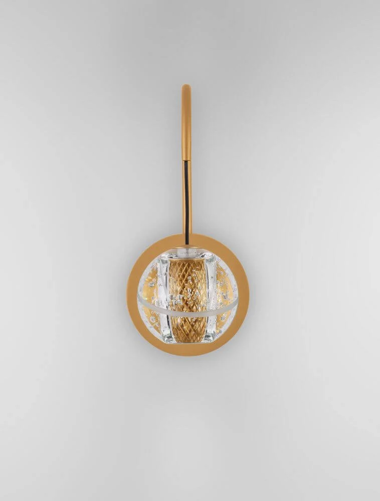 Licio LED Wandleuchte 3000K Gold