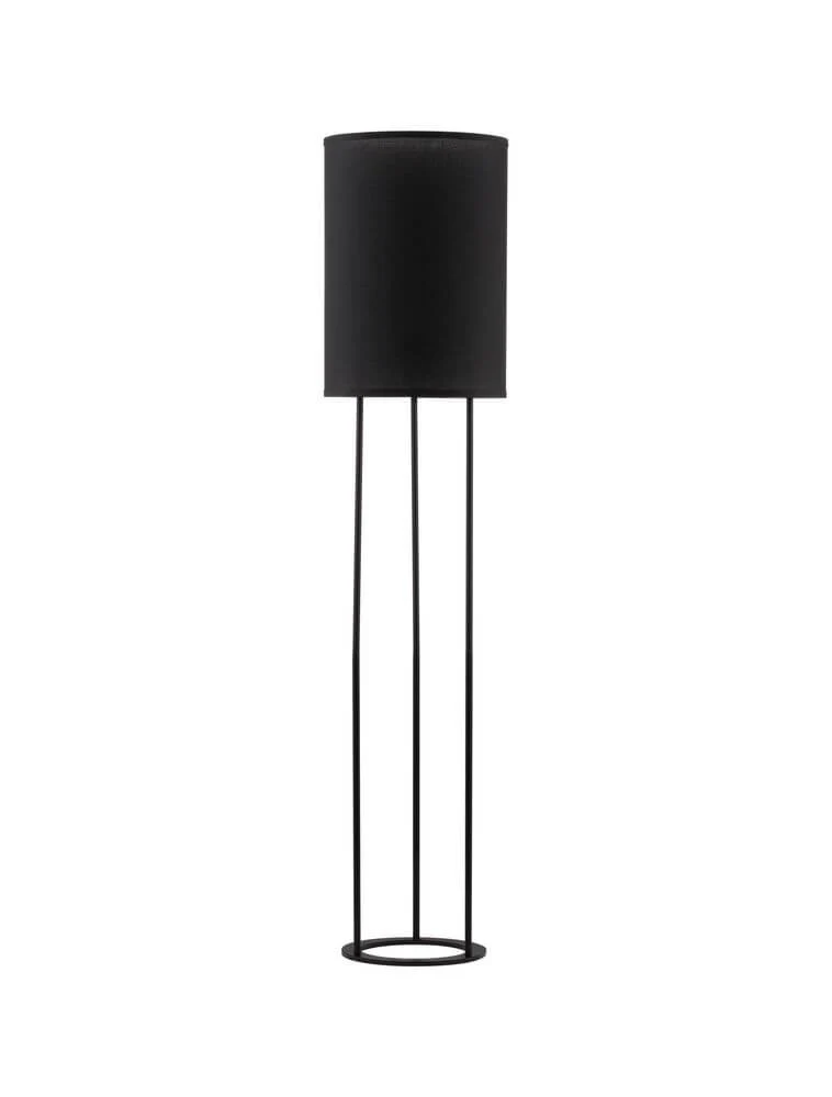 Leith Stehlampe Schwarz