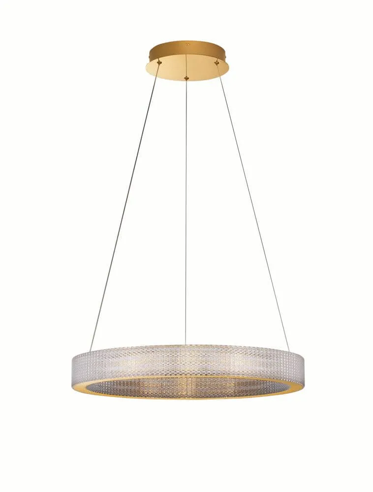 Kinara Pendelleuchte Ø 60cm 3000K Gold