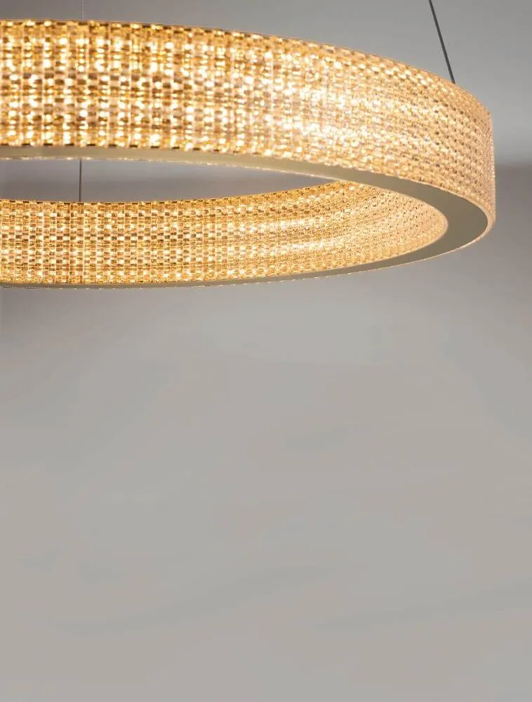 Kinara Pendelleuchte Ø 60cm 3000K Gold
