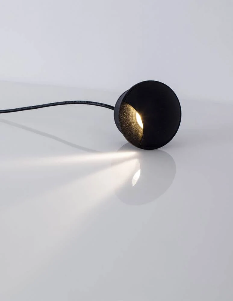 Joya LED Außenwandeinbauleuchte Up 3000K Schwarz IP65