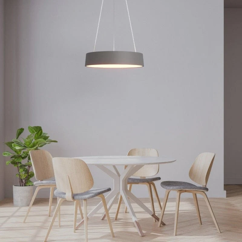 Suspension moderne gris pour table a manger Salon
