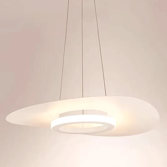 Suspension anneau scandinave blanc Cuisine