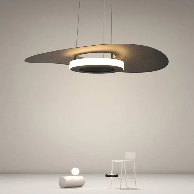 Suspension anneau scandinave blanc Cuisine