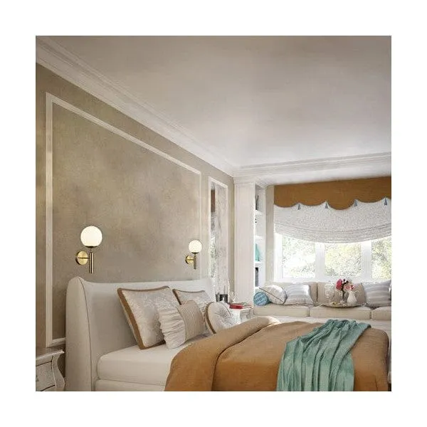 Applique Murale Doré Globe pour Chambre
