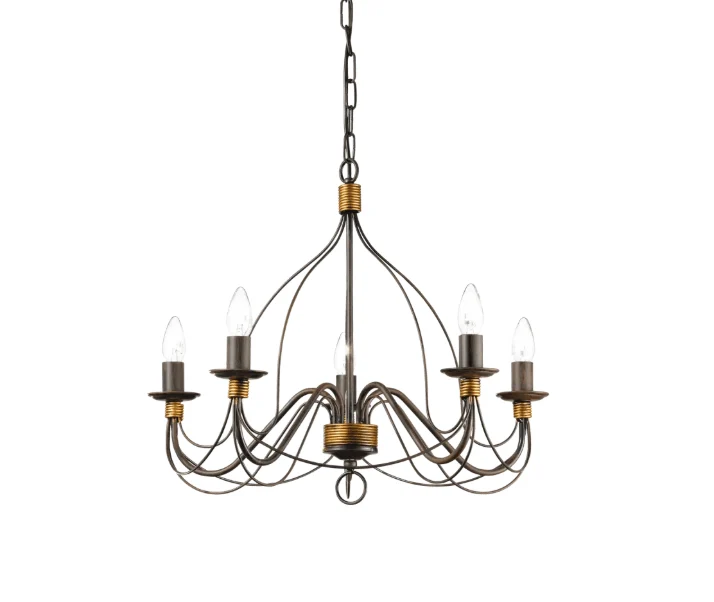 Lustre rouille classique pour Salon
