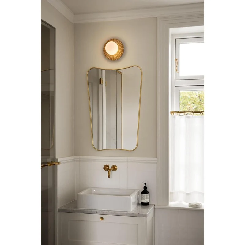 LIILA MUUSE VÆG/LOFT Ø23 GULD/OPAL SMALL - Nuura