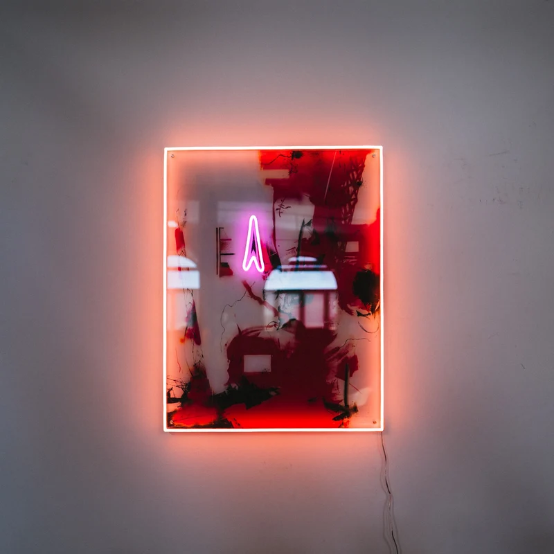 Violent Treasure by Futura - Signe en néon LED