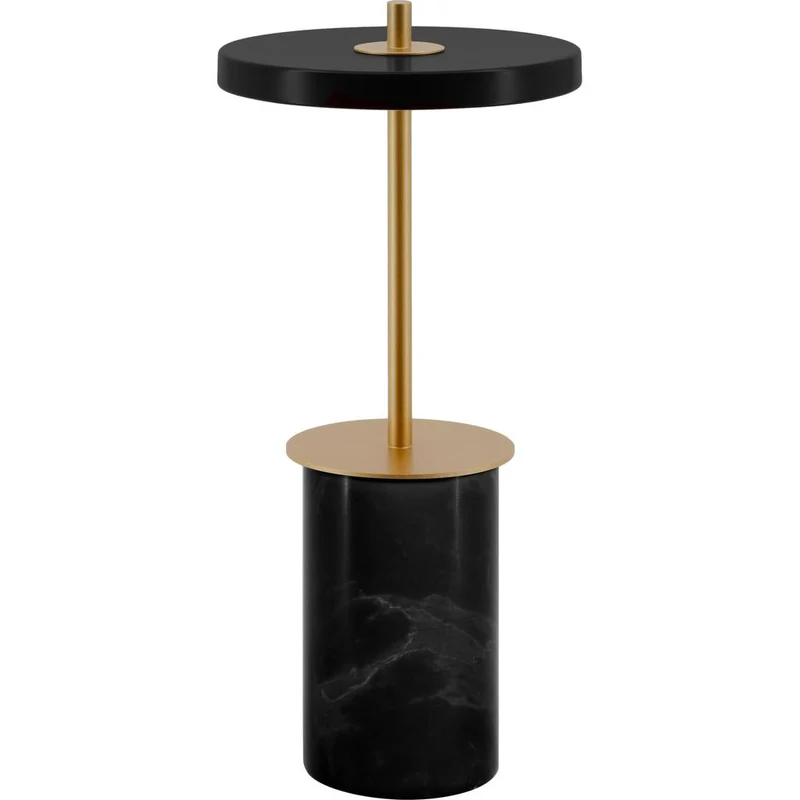 ASTERIA MOVE MINI - PORTABLE LED - SORT MARMOR