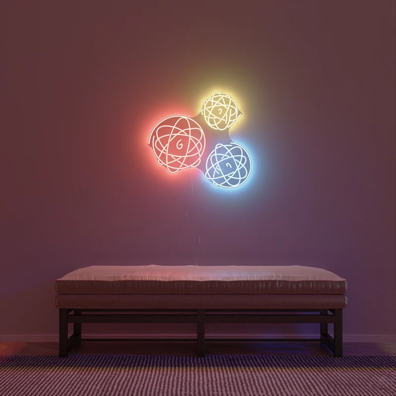 Atomic by Futura - Signe en néon LED