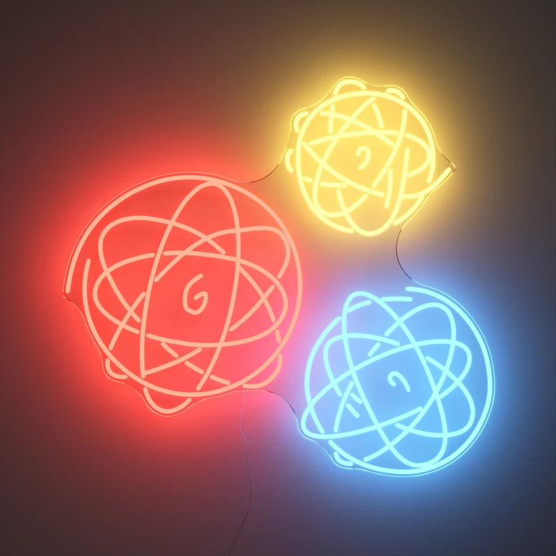Atomic by Futura - Signe en néon LED