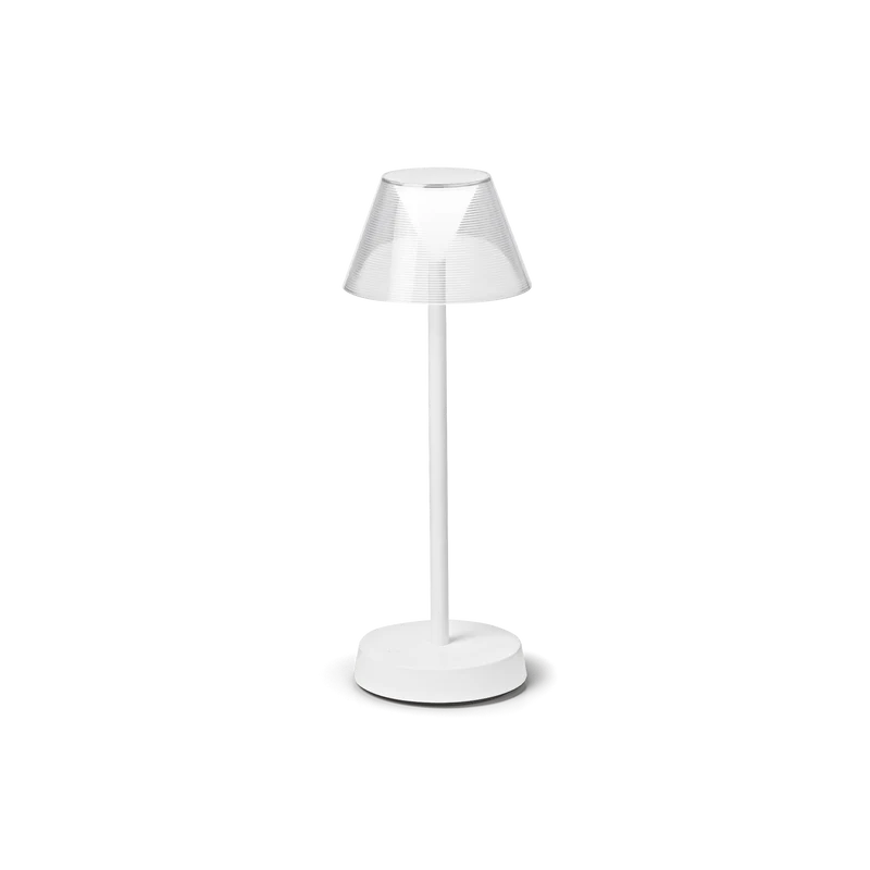 Lampe a poser design sans fil Blanc