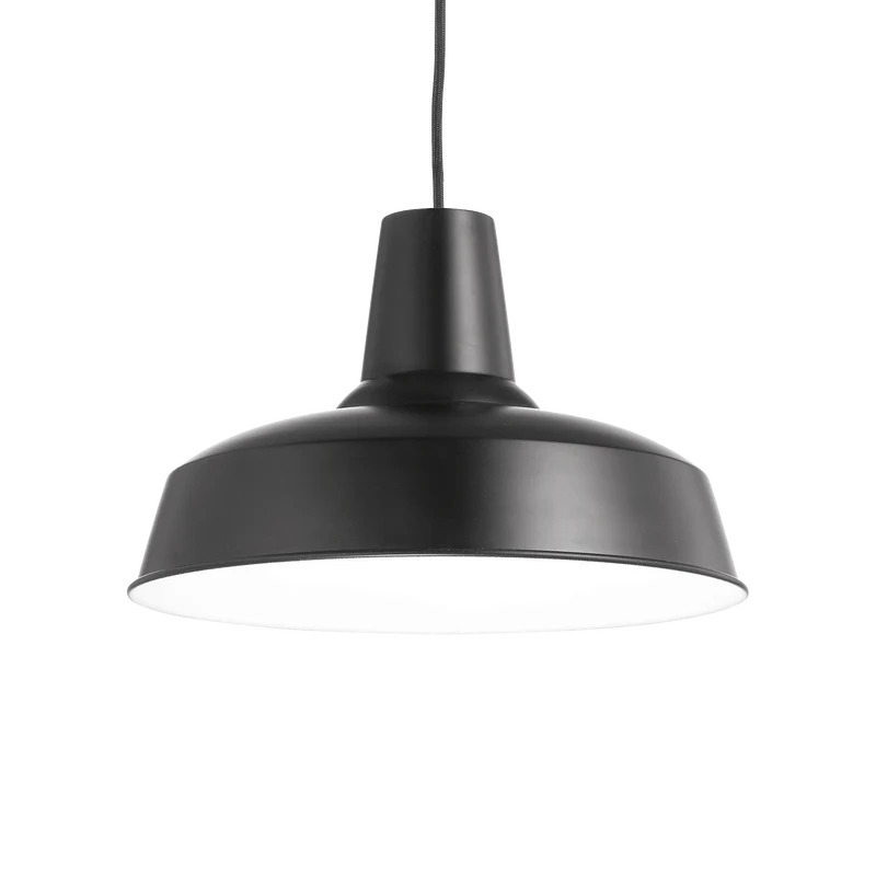 Suspension bronze simple industrielle coupole Métal