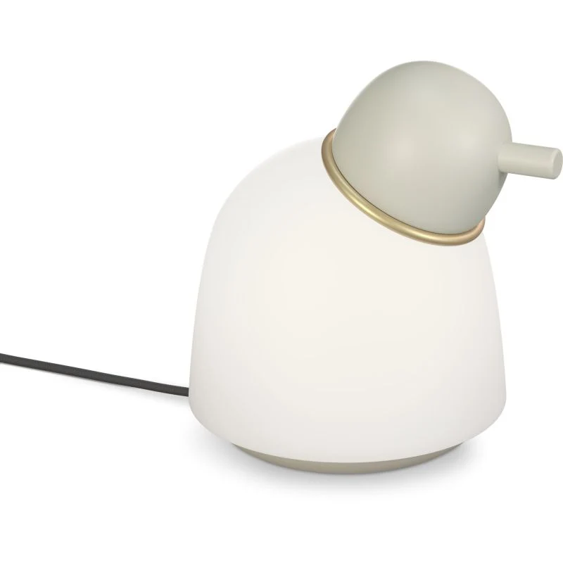BIRD - BORDLAMPE - SAND/MESSING OPAL - Belid
