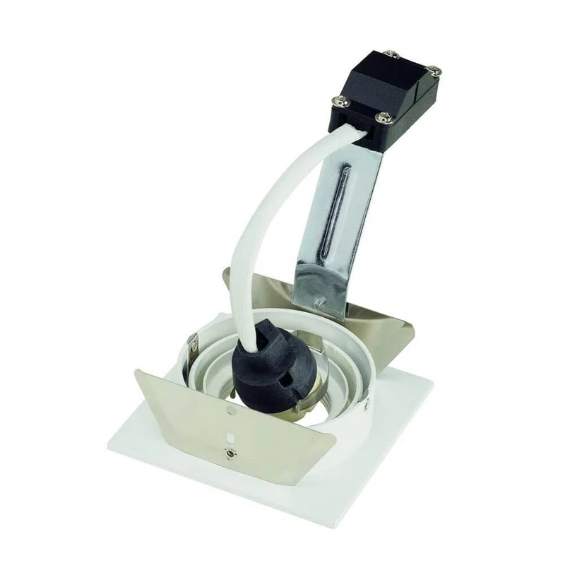 New Tria I GU10 Downlight Square Weiß max. 50W inkl. Blattfedern