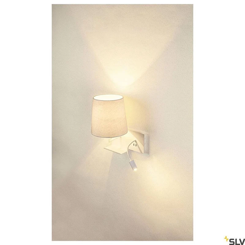 Somnila Flex LED Wandaufbauleuchte Weiß inkl. USB