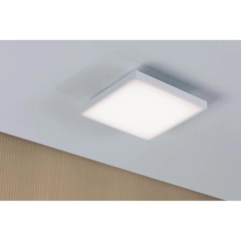 LED Panel Decken- & Wandleuchte Velora Eckig Weiß-Matt