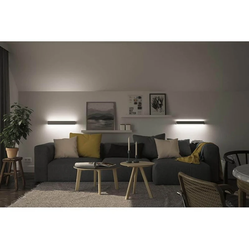 LED Wandleuchte Katla Metall 60cm