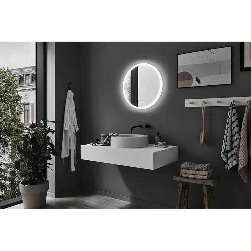 LED HomeSpa Leuchtspiegel Mirra CCT + Heizfunktion