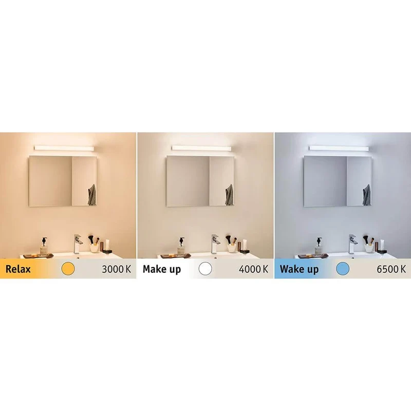 LED HomeSpa Bad- & Spiegelleuchte Luno Weiß
