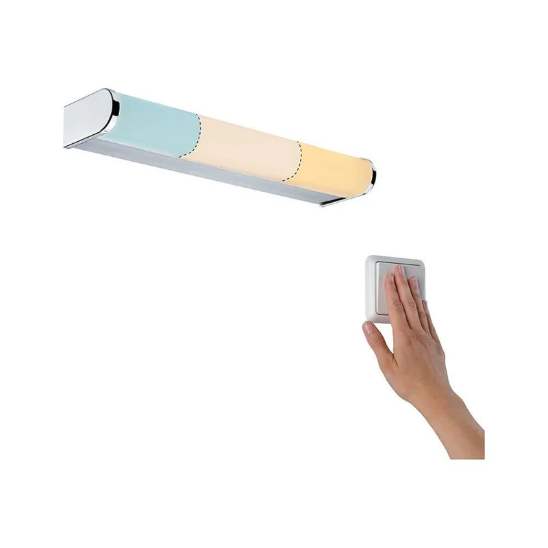 LED HomeSpa Wandleuchte Arneb CCT Weiß, Chrom