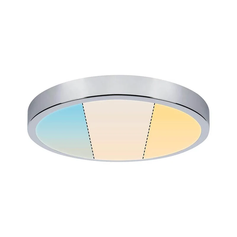 LED HomeSpa Decken Panel Aviar Ø 36cm Wärme-Dimmbar Chrom
