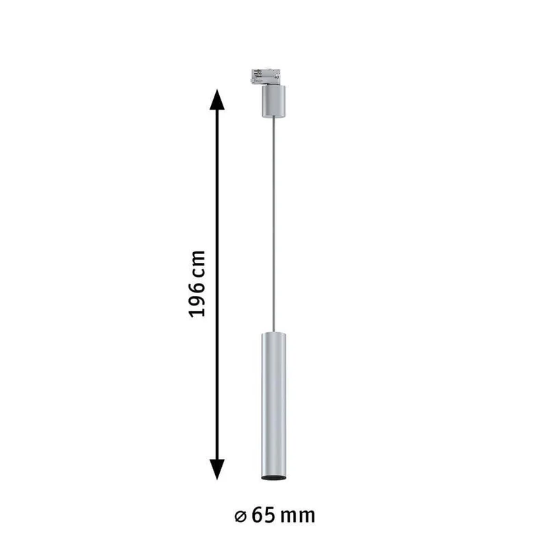 ProRail3 Pendelleuchte Artemons Dimmbar Silber