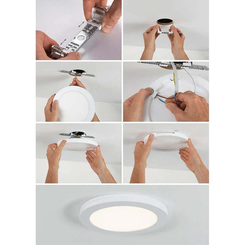LED Einbaupanel 2 in 1 Cover-it mit Sensor Weiß
