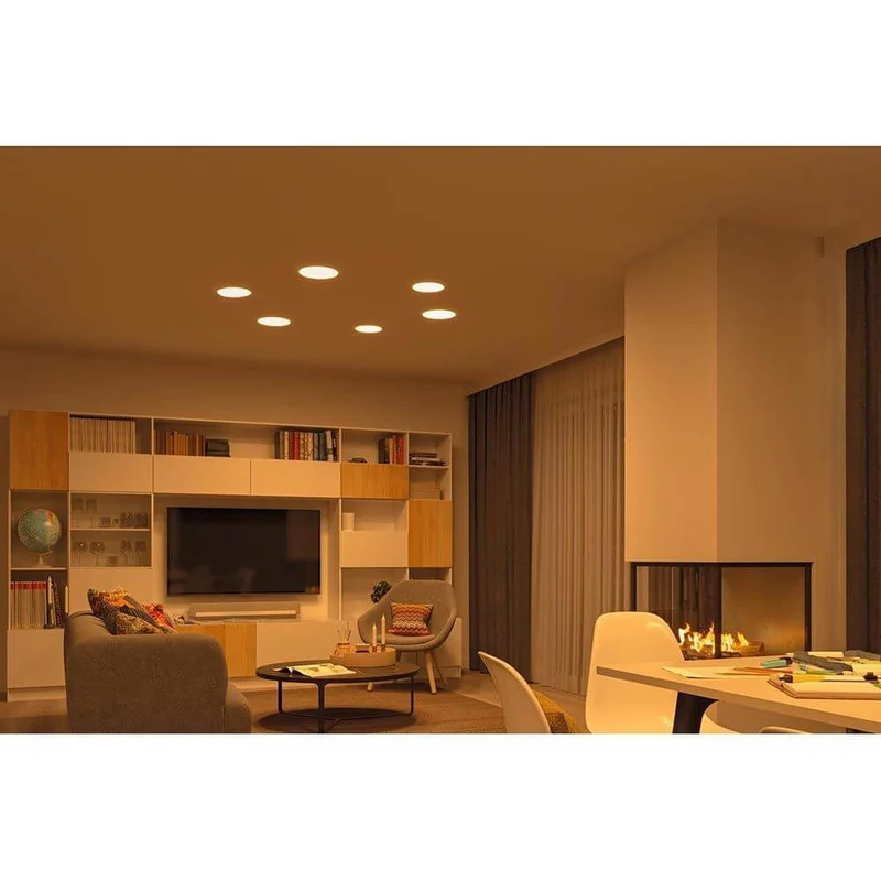 VariFit LED Einbaupanel Smart Home Zigbee Veluna Ø 18,5cm