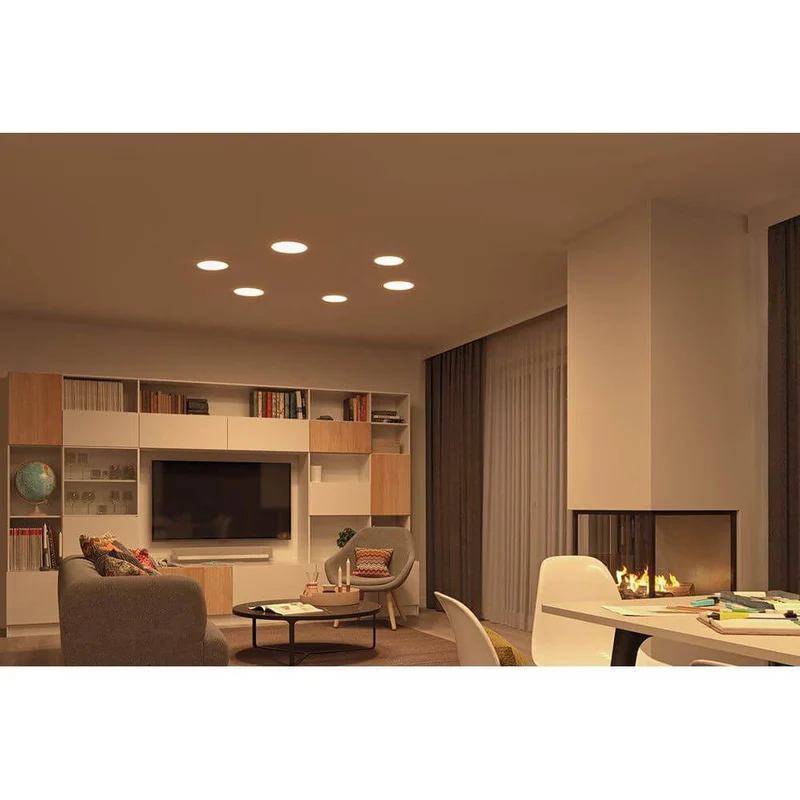 VariFit LED Einbaupanel Smart Home Zigbee Veluna Ø 18,5cm