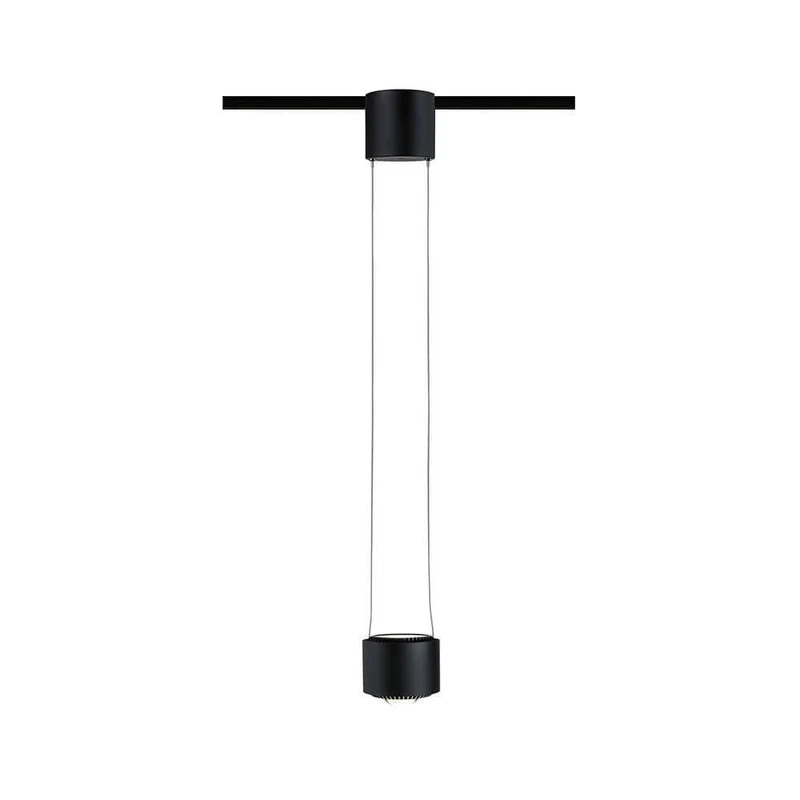 U-Rail LED Schienen Pendelleuchte Aldan Schwarz-Matt