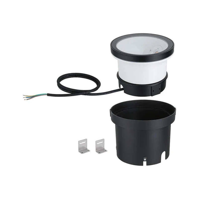 LED Einbau-Wandfluter Ocos IP67 Anthrazit Metall