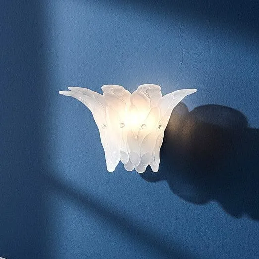 Lampe murale blanche design