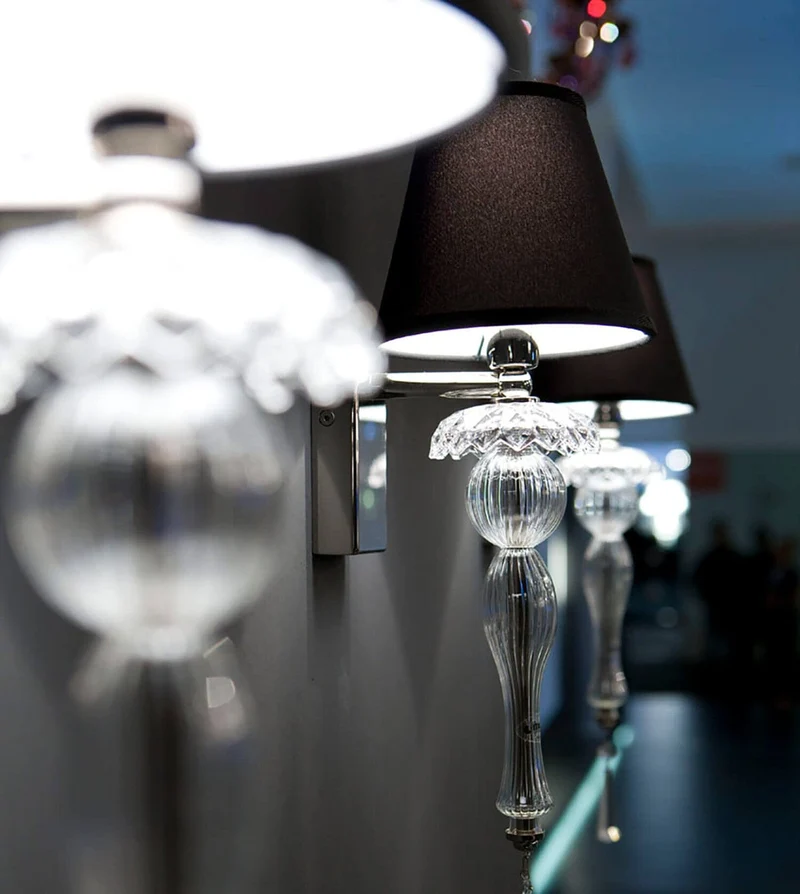 Lampe murale italienne blanche