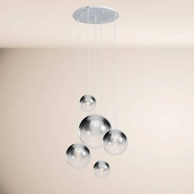 s.luce Orb 5-flammige Galerielampe Modular