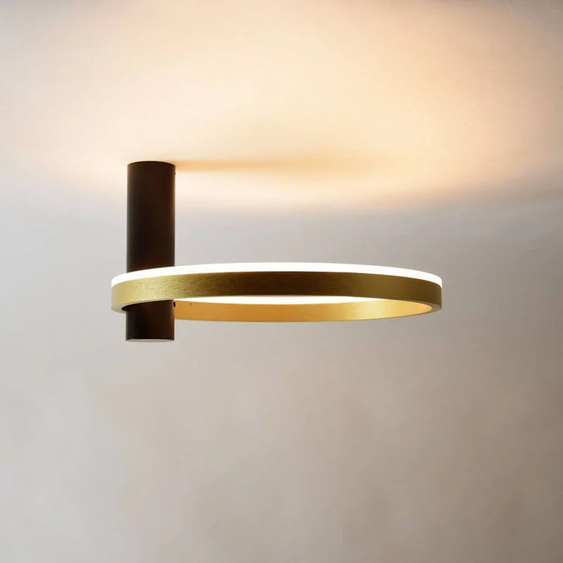 s.luce Ring Air LED Wand- & Deckenleuchte Ø 40cm rund indirekt