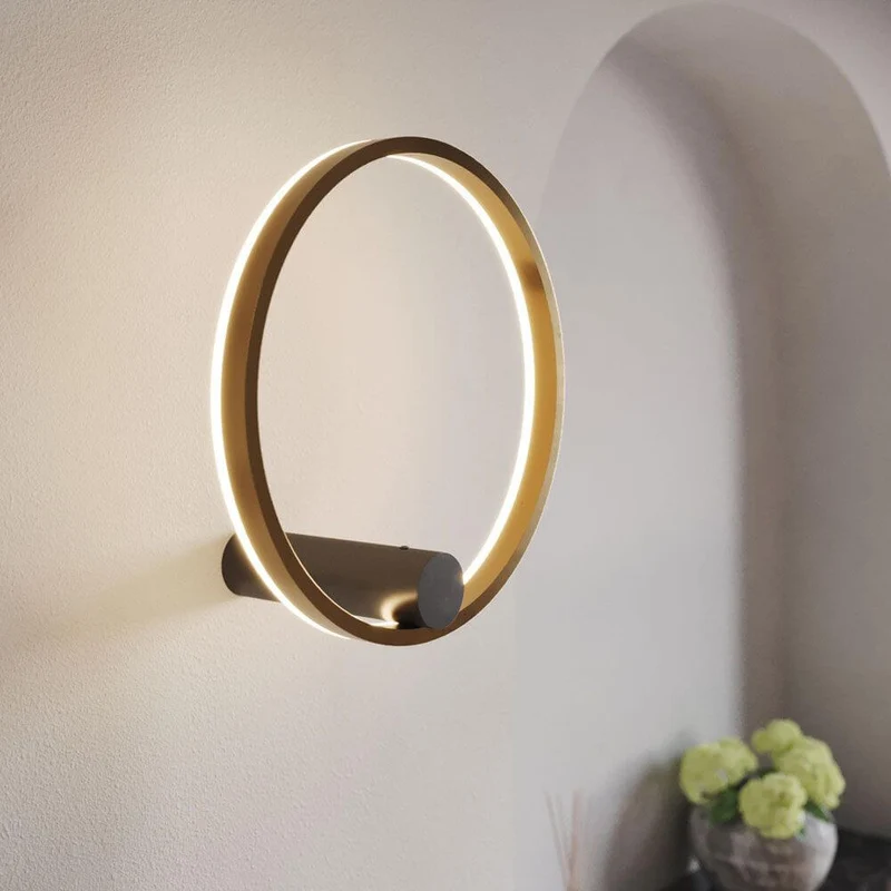 s.luce Ring Air LED Wand- & Deckenleuchte Ø 40cm rund indirekt