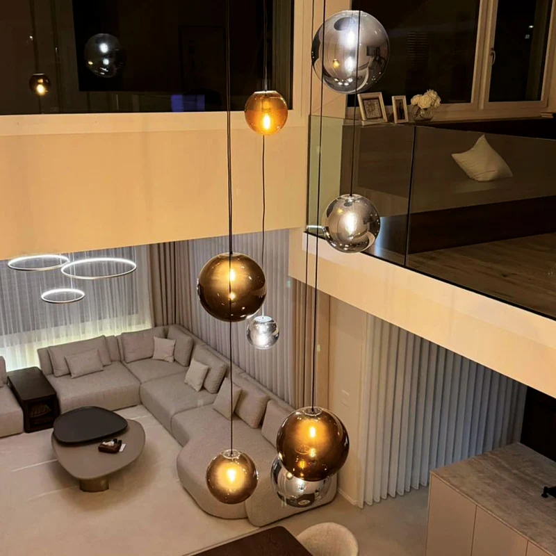 s.luce Orb Galerielampe 8-flammig Modular