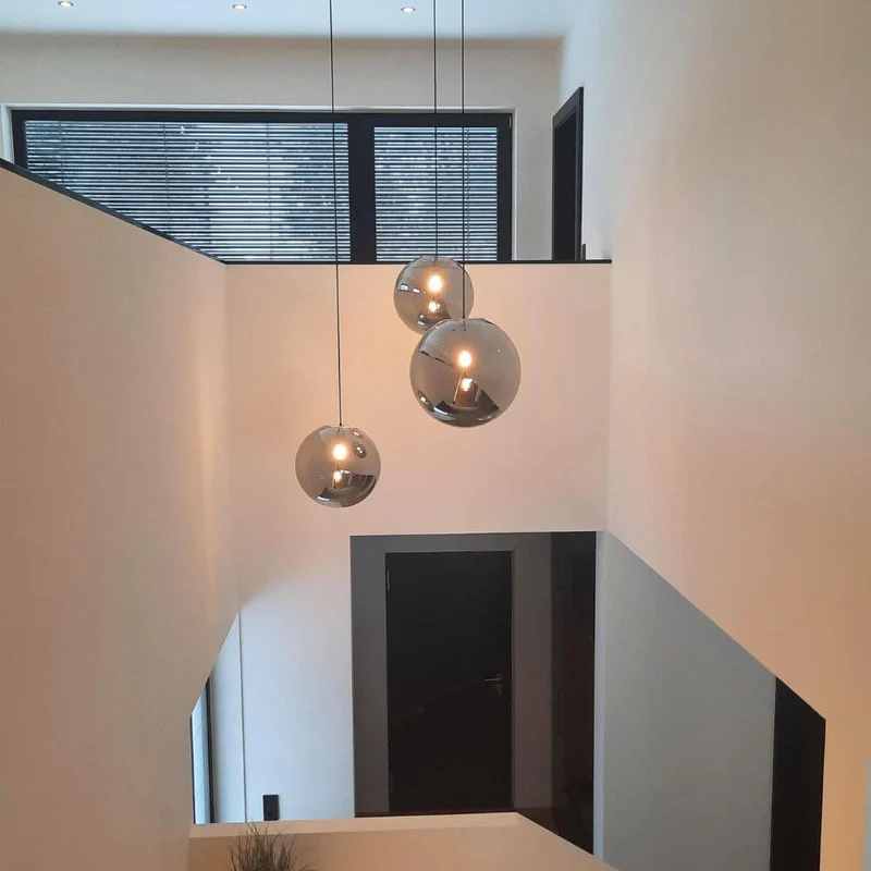 s.luce Orb Glaskugel Galerieleuchte 5m Abhängung