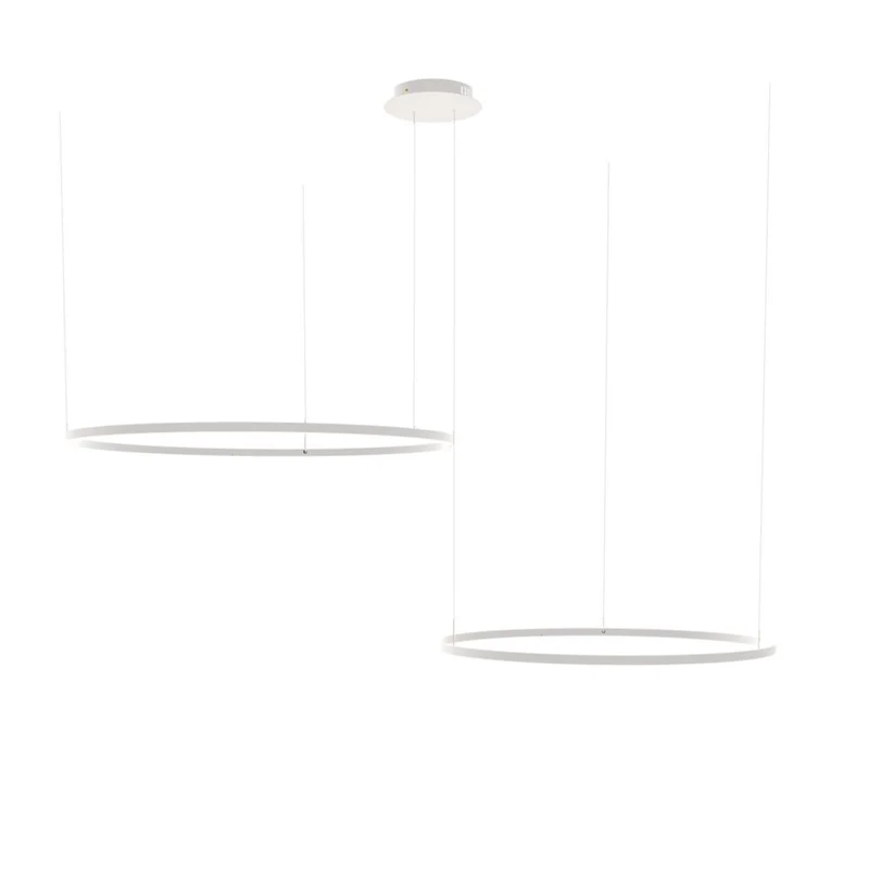 s.luce LED Ring Hängelampe 2-flammig Exzentrisch