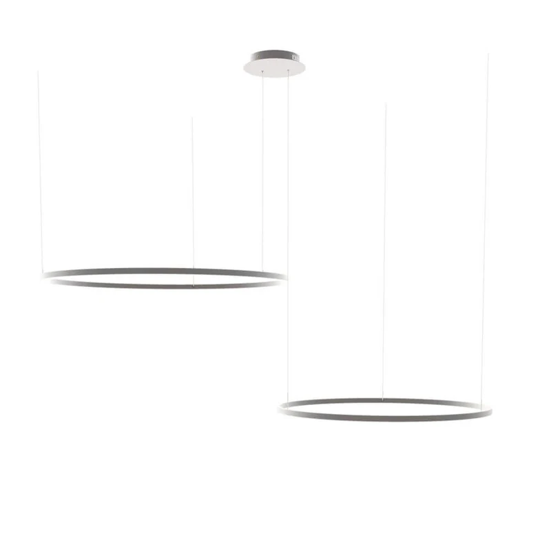 s.luce LED Ring Hängelampe 2-flammig Exzentrisch