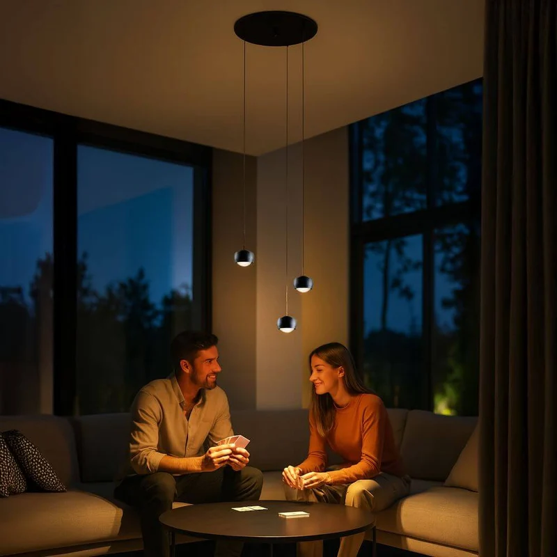 s.luce Beam LED Pendelleuchte 3- oder 5-flammig Modular Baldachin