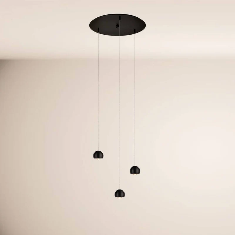 s.luce Beam LED Pendelleuchte 3- oder 5-flammig Modular Baldachin