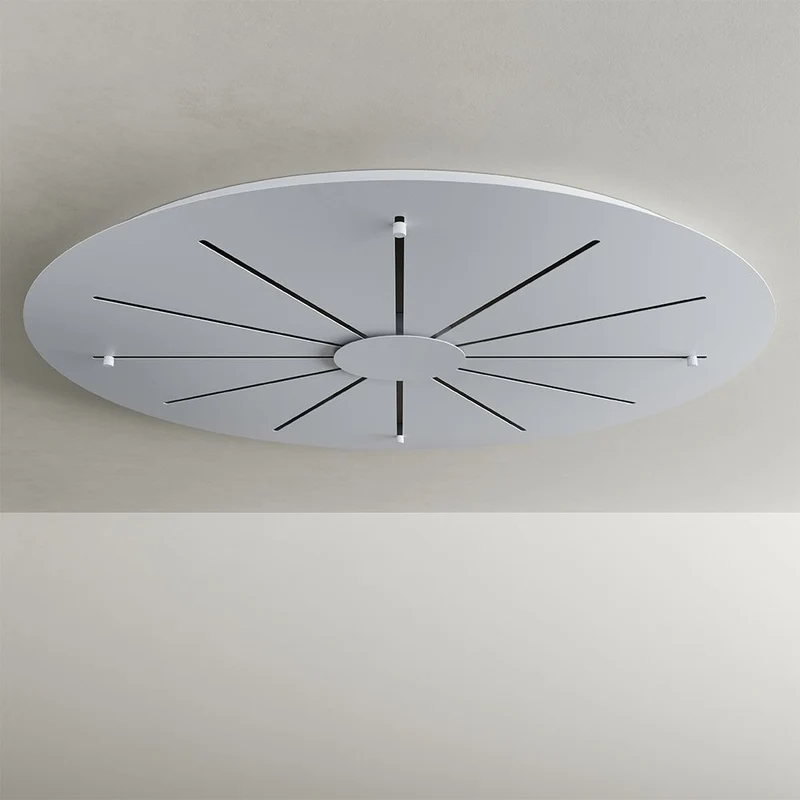s.luce Galaxy XXL LED Galerielampe 8-flammig Ringleuchte Glaskugeln
