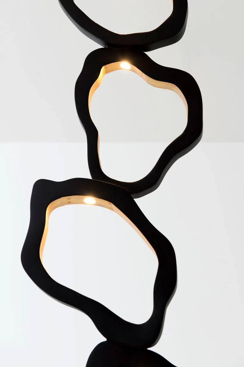 LED-Stehleuchte Infernale 5-flammig dimmbar Rund 163 cm