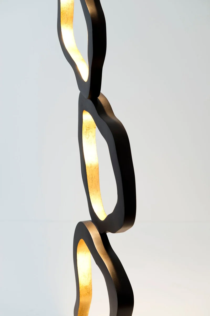 LED-Stehleuchte Infernale 5-flammig dimmbar Rund 163 cm