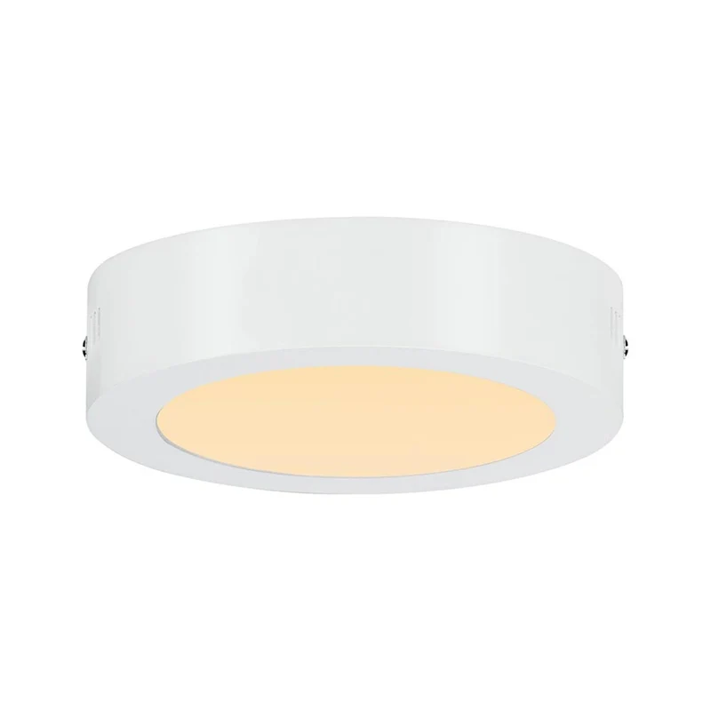LED Panel Deckenleuchte Carpo Dim-to-Warm Ø 17cm Weiß