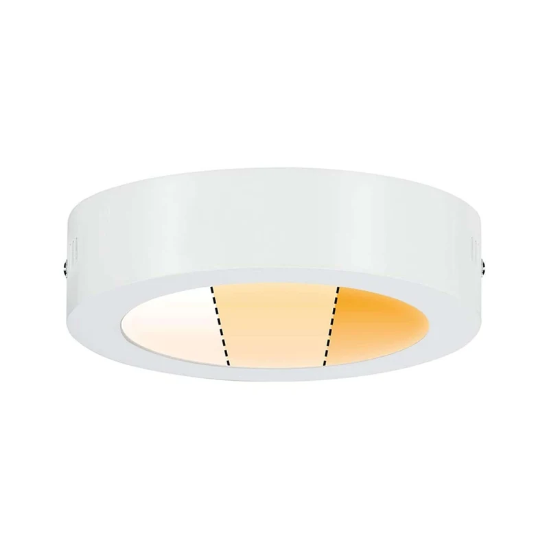 LED Panel Deckenleuchte Carpo Dim-to-Warm Ø 17cm Weiß