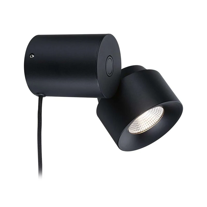 LED Wand- & Tischleuchte Puric Pane mit Touch-Dimmer Schwarz