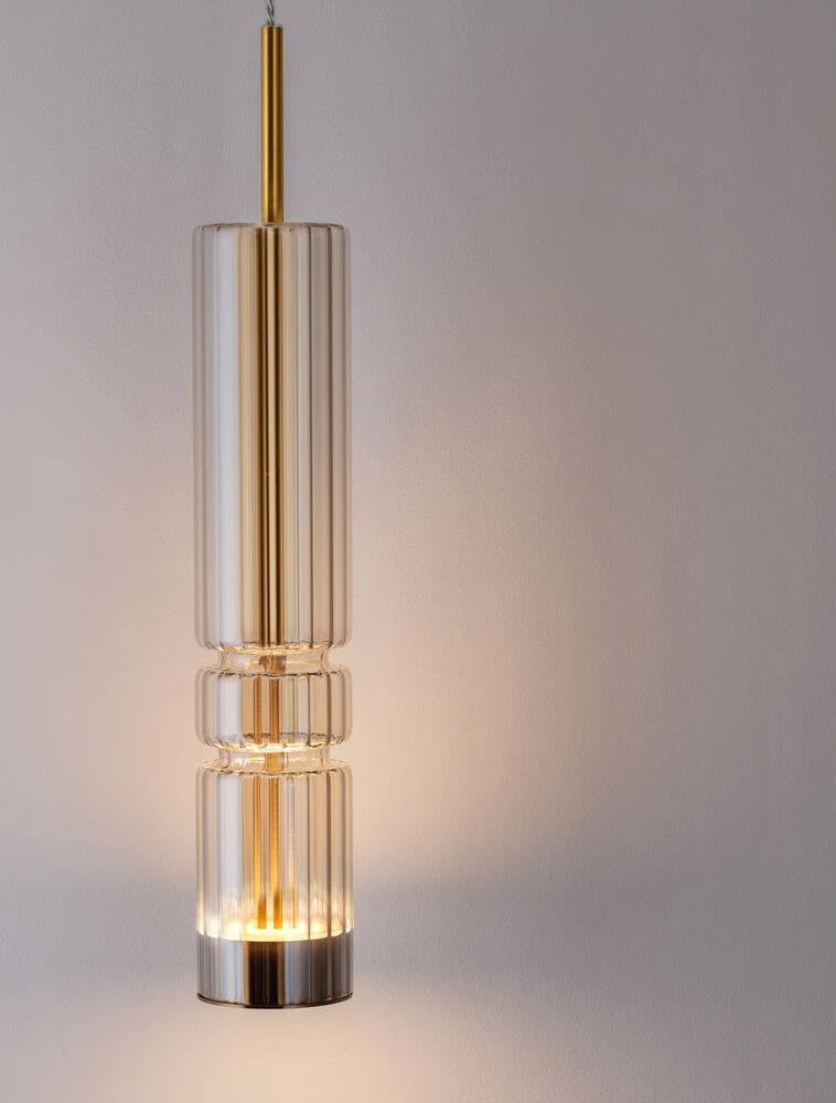 Bento LED Pendelleuchte 3000K Gold